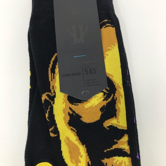 STANCE Kobe Bryant Faces Men's Socks LARGE - 9-12 - Picture 8 of 10